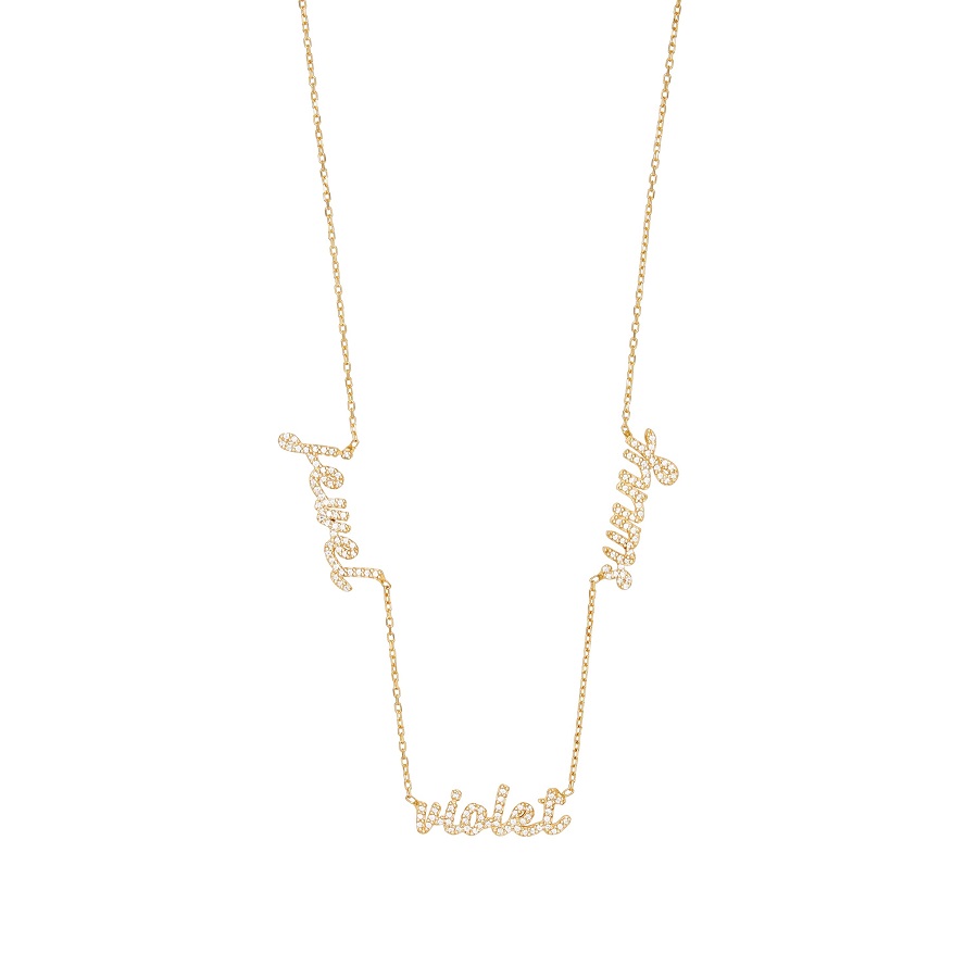 Gold Name Necklace