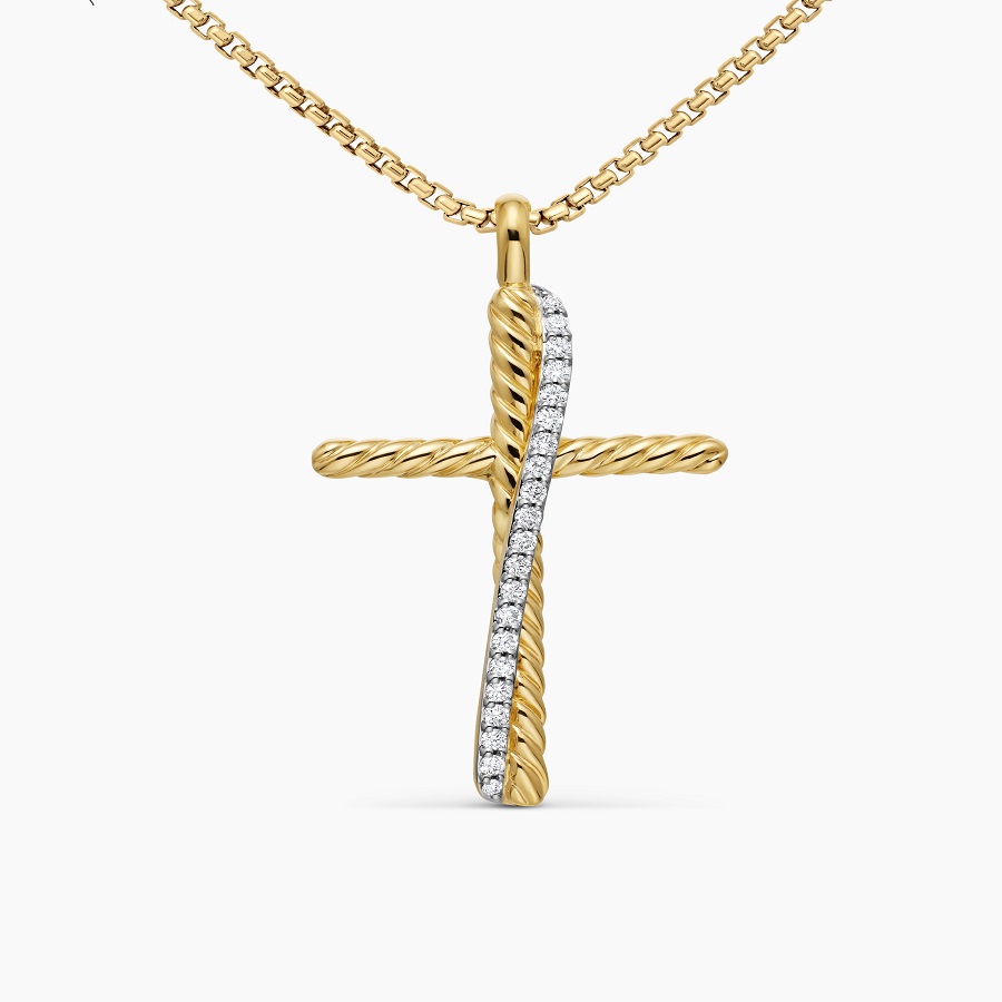 Diamond Cross Necklace