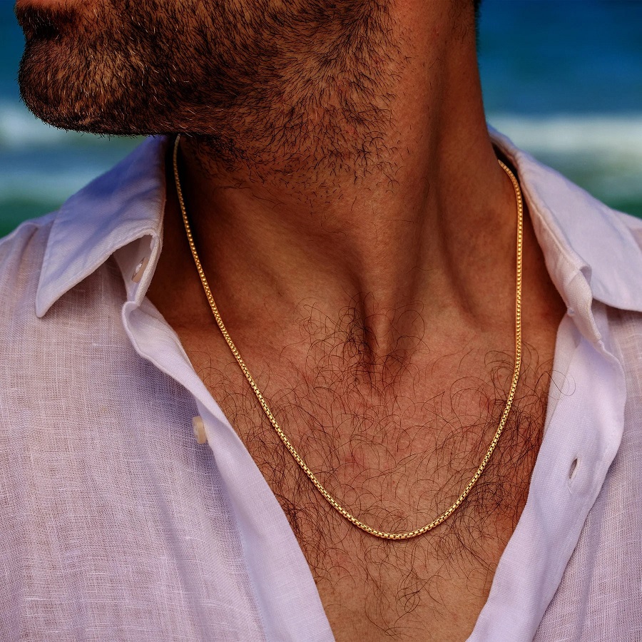Gold Necklace for Men