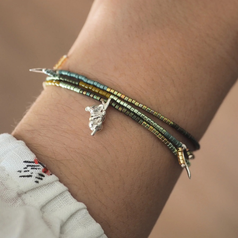 Square Charm Bracelet